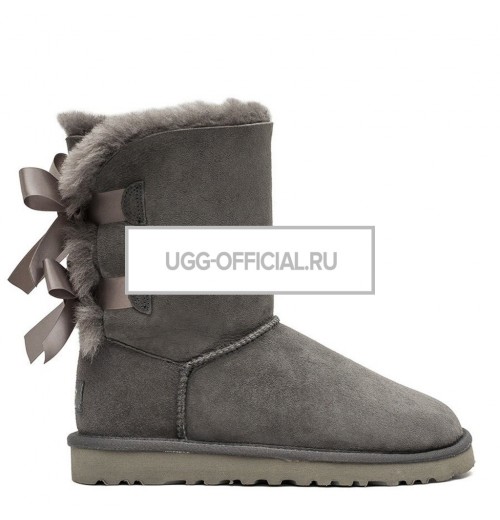 UGG Bailey Bow Grey