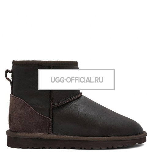 UGG MENS Classic Mini Metallic Chocolate