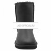 UGG Classic Short ZIP Metallic Black