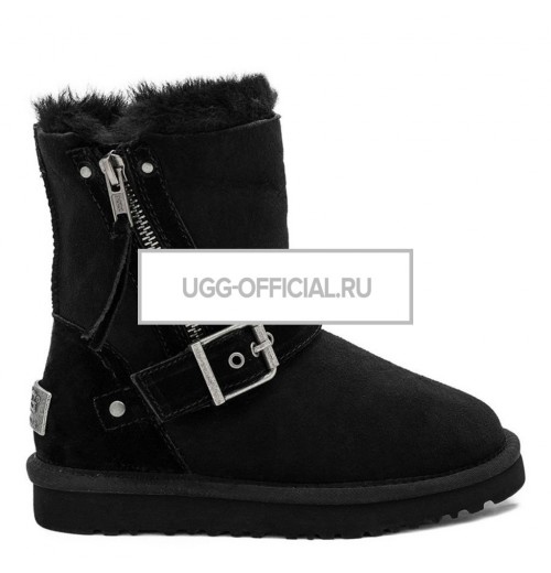 UGG KIDS Classic Short Blaise Black