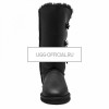 UGG Bailey Button Triplet Metallic Bling Black