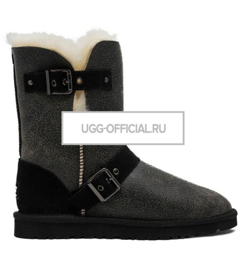 UGG Classic Short Dylyn Bomber Black