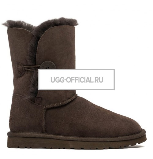 UGG Bailey Button Chocolate