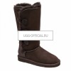 UGG Bailey Button Triplet Chocolate