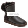 UGG Bailey Button Bling Metallic Chocolate