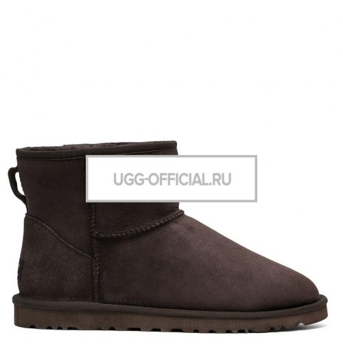 UGG MENS Classic Mini Chocolate