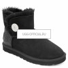 UGG Mini Bailey Button Pearl Black