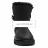 UGG Bailey Button Bling Metallic Black