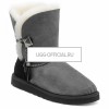 UGG Bailey Button Lilou Bomber Black