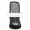 UGG Classic Short Sparkles Black Grey