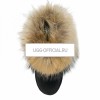 UGG Mini Fox Fur Black