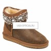 UGG UGG Jimmy Choo Multicrystal Bomber Chestnut