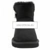 UGG Mini Bailey Button Pearl Black