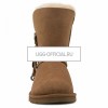 UGG Bailey Button Azalea Chestnut