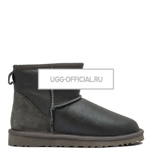 UGG Classic Mini Metallic Grey