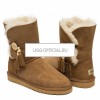 UGG Bailey Button Charms Chestnut