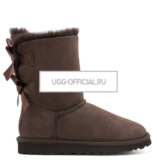 UGG Bailey Bow Chocolate