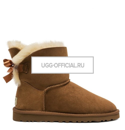 UGG Mini Bailey Bow Chestnut