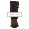 UGG Bailey Button Triplet Chocolate