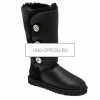 UGG Bailey Button Triplet Metallic Bling Black