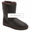 UGG Classic Short ZIP Metallic Chocolate