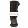 UGG Bailey Button Triplet Bling Metallic Chocolate