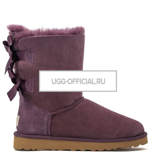 UGG Bailey Bow Purple