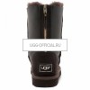 UGG Classic Short ZIP Metallic Chocolate