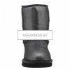 UGG Classic Short Metallic Glitter Black