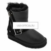 UGG KIDS Classic Short Blaise Metallic Black