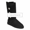 UGG Bailey Button Triplet Bling Black