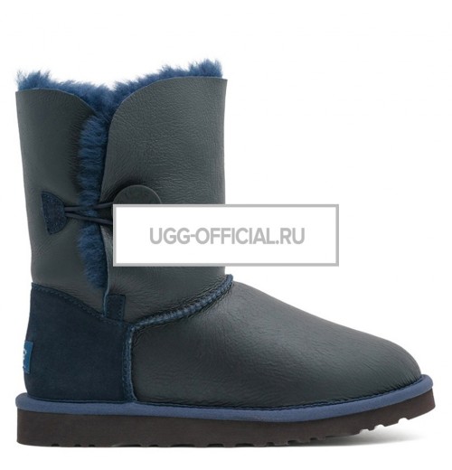 UGG Bailey Button Metallic Navy