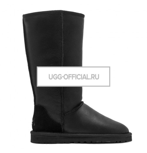 UGG Classic Tall Metallic Black