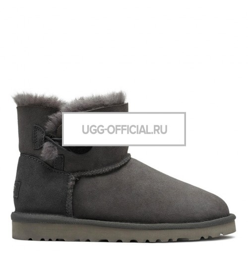 UGG Bailey Button Mini Grey