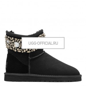 UGG Jimmy Choo Multicrystal Black