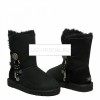 UGG Bailey Button Azalea Black