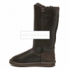 UGG Bailey Button Triplet Metallic Chocolate